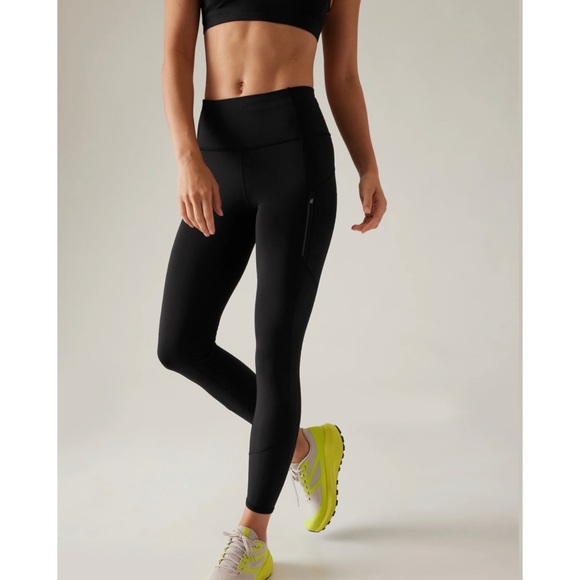 Athleta Pants & Jumpsuits Athleta Black Rainier Tight High